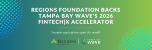 Tampa Bay Wave and Regions Foundation partnership announcement
