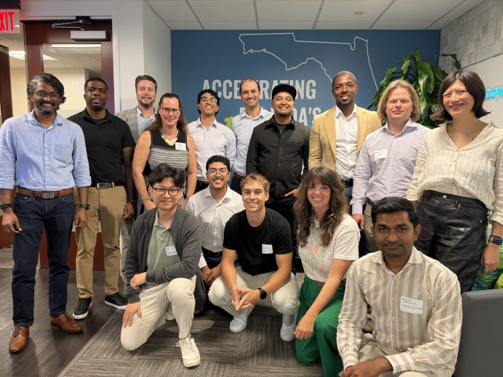 The 2026 FinTech|X Accelerator cohort at Tampa Bay Wave 